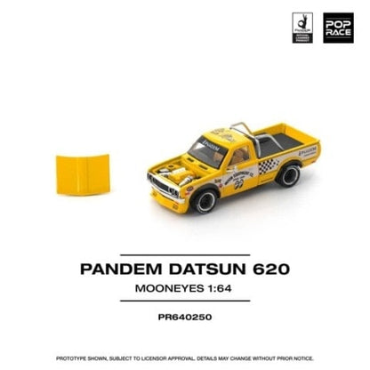 [ Pre-order ] PR640250 POP RACE 1:64 Pandem Datsun PANDEM DATSUN 620 MOONEYES
