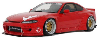 OTM1115 OttO 1;18 Nissan Rocket Bunny Silvia S15 2014 (Red) *Worldwide Limited Edition