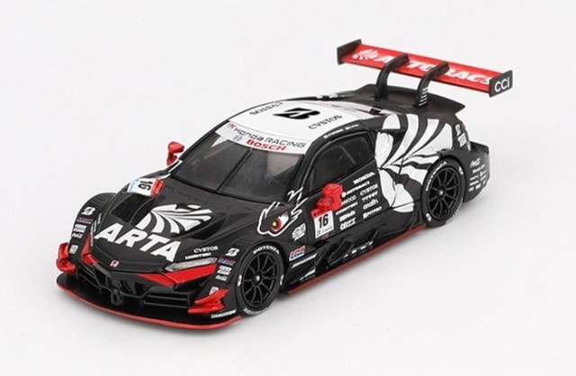 MGT00787-BL TSM MINI-GT 1:64 Honda NSX-GT Type S GT500 SUPER GT 2023 #16 ARTA MUGEN NSX-GT ARTA (LHD) Japan Limited *Blister pack model car