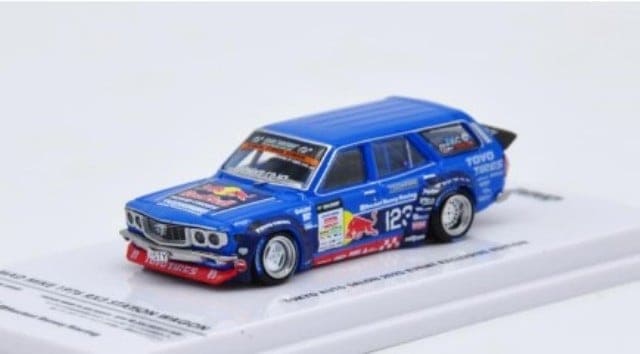 IN64-RX3P-TAS25 INNO Model 1:64 Mazda RX3 Station Wagon 1976 MAD MIKE TAS2024 Exhibition Vehicle