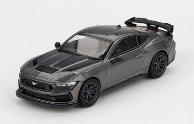 MGT00957-BL TSM MINI-GT 1:64 Ford Mustang Dark Horse 2024 Carbonized Grey (Left-hand drive) *Blister packaging
