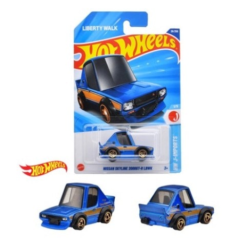 JFN53-9866 Hot Wheels Basic Car Nissan Skyline 2000GT-R LBWK 1 carton of 12 model car
