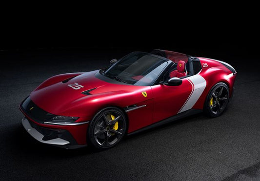 [ Pre-order ] P18251F BBR 1:18 Ferrari 12Cilindri Spider Rosso Racing 2025 gloss *Clear case included