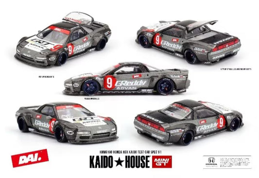 KHMG190 TSM MINI-GT 1:64 Honda NSX Kaido Test Car Spec V1 (Left-hand drive)