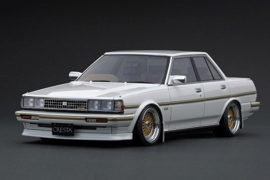 IG3830 ignition model 1:18 Toyota CRESTA Super Lucent TWINCAM24 EXCEED (GX71) Pearl White