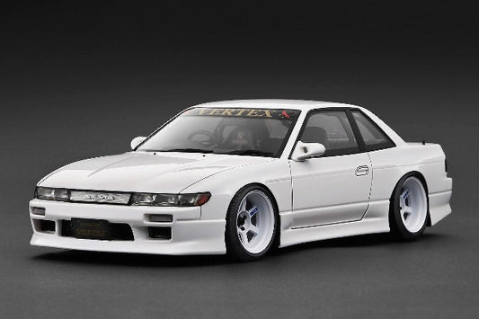 IG3585 ignition model 1:18 VERTEX S13 Silvia White model car