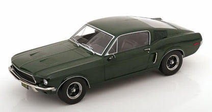 [ Pre-order ] KKDC181391 KK scale 1:18 Ford Mustang GT Fastback 1968 Dark Green