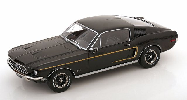 [ Pre-order ] KKDC181393 KK scale 1:18 Ford Mustang GT Fastback 1968 Black