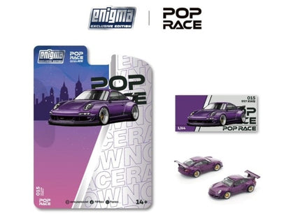 [ Pre-order ] PRE015 POP RACE x Enigma 1:64 RWB 997 Purple