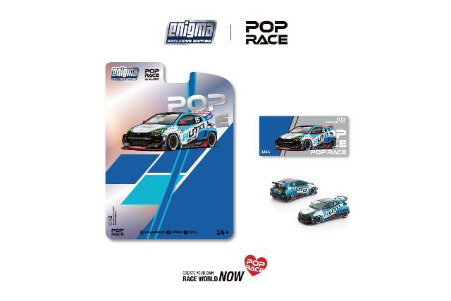 [ Pre-order ] PRE012 POP RACE x Enigma 1:64 Toyota Pandem Rocket Bunny GR Yaris (Auto Finesse)
