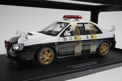 1:18 AUTOart 78656 Subaru Impreza WRX STI Police Car model car