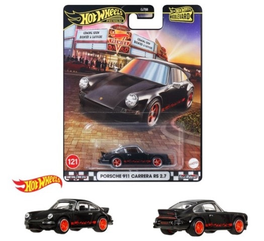 JBL19-9866 Hot Wheels Boulevard Porsche 911 Carrera RS 2.7 (1 carton: 10 pieces)