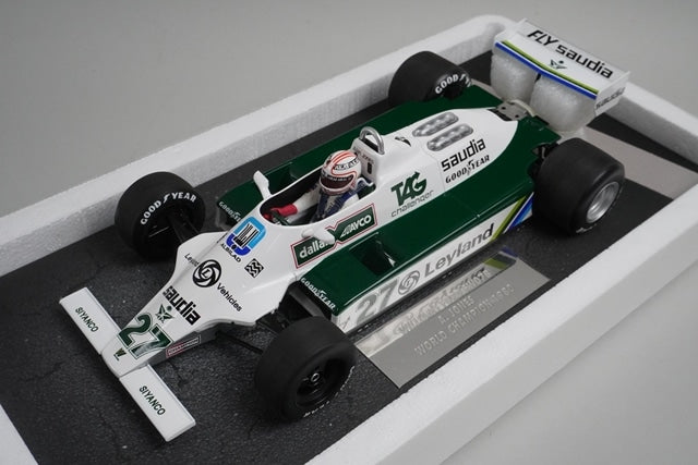 1:18 MINICHAMPS 117800027 Williams Ford FW07B World Champion 1980 #27 A.Jones model car