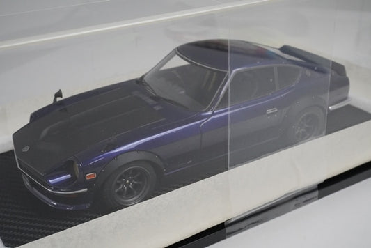 1:18 ignition model IG0359 Nissan Fairlady Z S30 Blue model car