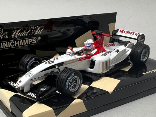 1:43 MINICHAMPS 400040010 B.A.R Honda 006 #10 Takuma Sato model car