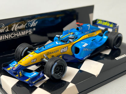 1:43 MINICHAMPS 400040007 Renault F1 Team R24 #7 J. Trulli model car