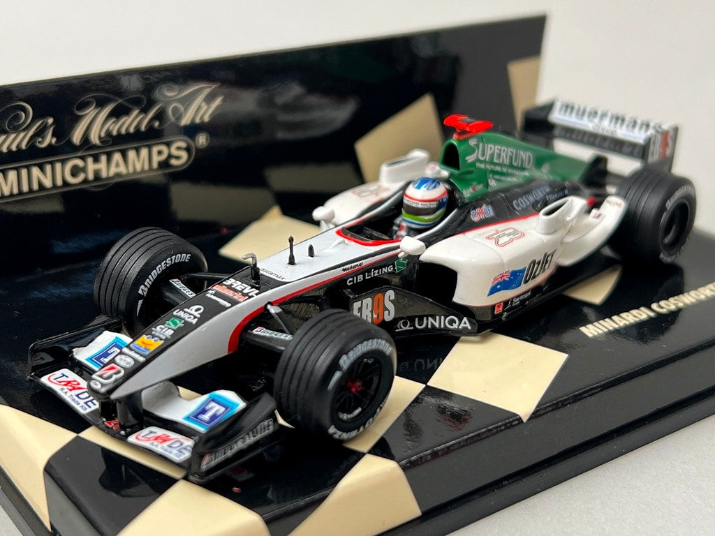 1:43 MINICHAMPS 400040020 Minardi Cosworth PS04B 2004 G. Bruni model car