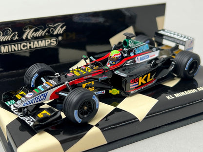 1:43 MINICHAMPS 400020023 KL Minardi Asiatec PS02 2002 #23 M.Webber model car