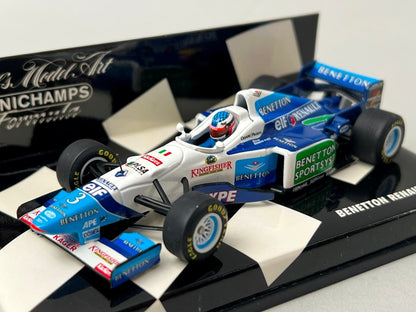 1:43 MINICHAMPS 430960003 Benetton Renault B196 #3 J.Ales model car