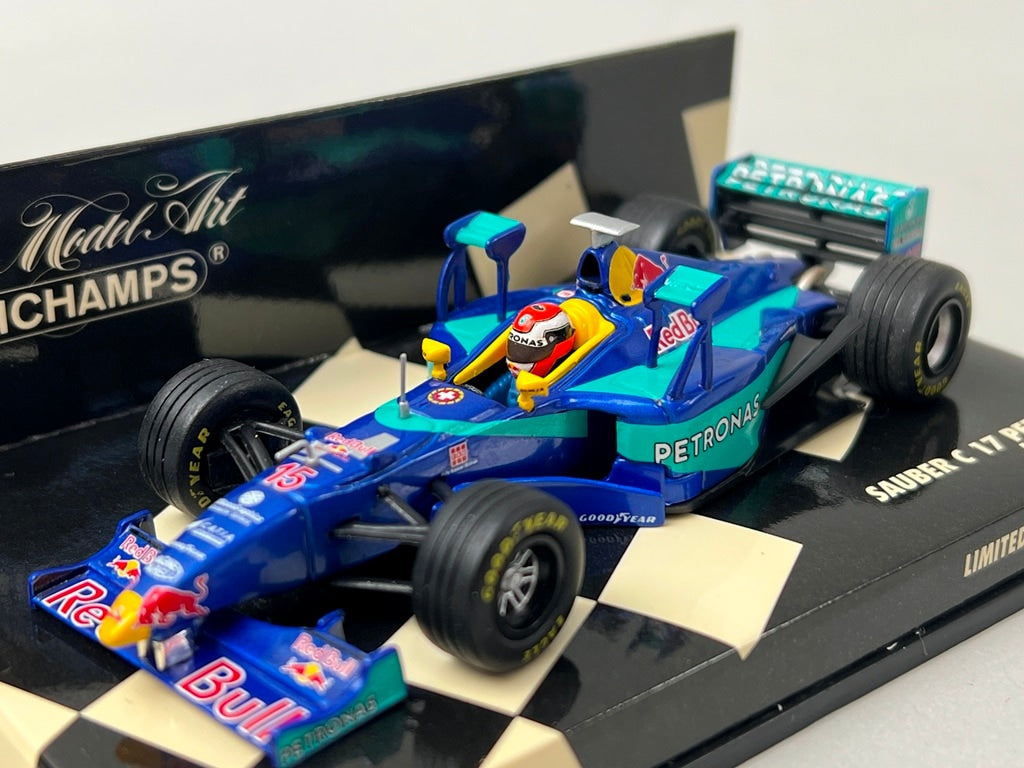 1:43 MINICHAMPS 430980045 Sauber C17 Petronas Tower Wing #15 J.Herbert model car