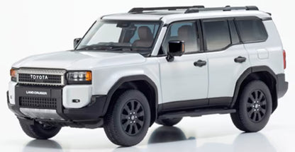 KS03927PW KYOSHO 1:43 Toyota Land Cruiser 250 ZX Optional Wheel Ver. (Platinum White Pearl Mica)