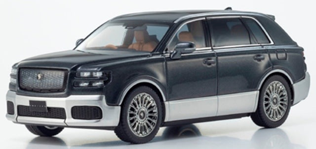 KS03926GS KYOSHO 1:43 Toyota Century (Reimei: Dawn) (Gray/Silver) Interior: Mid Brown