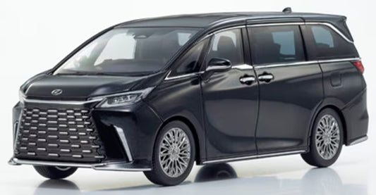 KS03924GBK KYOSHO 1:43 Lexus LM 500h (Graphite Black Glass Flake, 4-Seat Black)