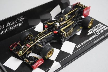 1:43 MINICHAMPS 410120179 Lotus F1 Team Renault R30 Valencia 2012 #9 model car