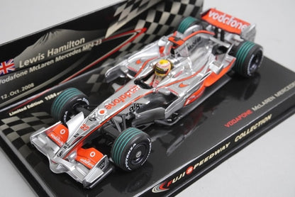 1:43 MINICHAMPS 533084342 Vodafone McLaren Mercedes MP4-23 Fuji Speedway 2008 #2 model car
