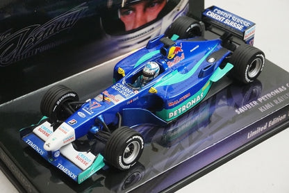 1:43 MINICHAMPS 403010017 Paddock Sauber Petronas C20 2001 #17 K.Raikkonen model car