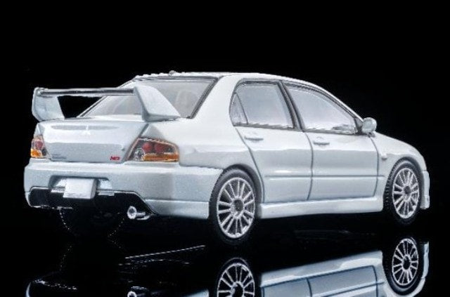 LV-N349b TOMYTEC 1:64 Mitsubishi Lancer GSR Evolution IX MR 2006 pearl white 333401 model car