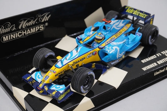 1:43 MINICHAMPS 400060101 Renault F1 Team R26 British GP 2006 #1 F. Alonso model car