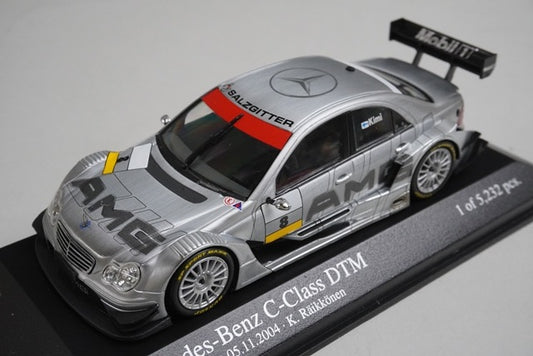 1:43 MINICHAMPS 400043498 Mercedes-Benz C-Class DTM Hockenheim Test 2004 #8 model car