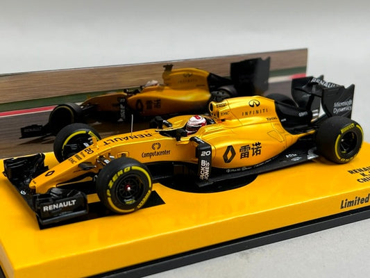 1:43 MINICHAMPS 447160020 Renault R.S.16 Chinese GP 2016 #20 K.Magnussen model car