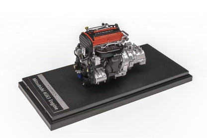 M90118 MOTORHELIX 1:18 Mitsubishi Lancer Evolution 4G63T Engine model car