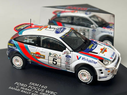 1:43 VITESSE SKM160 Ford Focus WRC SAFARI Rally Kenya 2000 #5 C. McRae N. Grist model car