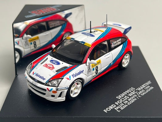 1:43 VITESSE SKM99035 Ford Focus WRC Martini MONTE CARLO Rally 1999 #8 S. Jean-Joseph F. Gallagher model car