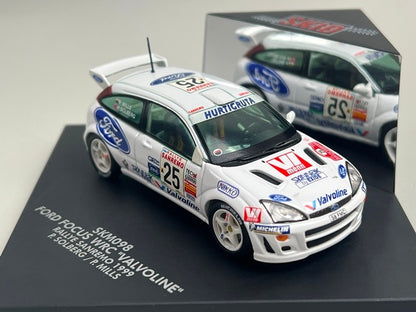 1:43 VITESSE SKM098 Ford Focus WRC Valvoline SANREMO Rally 1999 #25 P. Solberg P. Mills model car