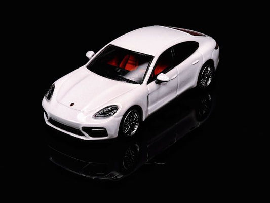 Furuya 1:64 Panamera 971 White Sedan