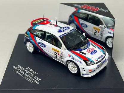 1:43 VITESSE SKM109 Ford Focus WRC MONTE CARLO Rally 2000 #5 C. McRae N. Grist model car