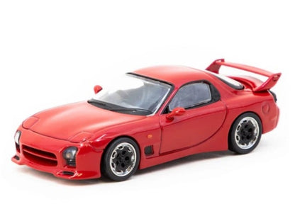 T64G-012-PRIX Tarmac Works 1:64 Mazda RX-7 FD3S Mazdaspeed A Spec ESDER Red model car