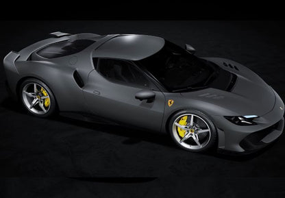 [ Pre-order ] BBRC323E BBR 1:43 Ferrari 296 Speciale Grigio Silverstone Opaco