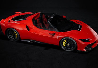 [ Pre-order ] BBRC324B BBR 1:43 Ferrari 296 Speciale A Rosso Corsa