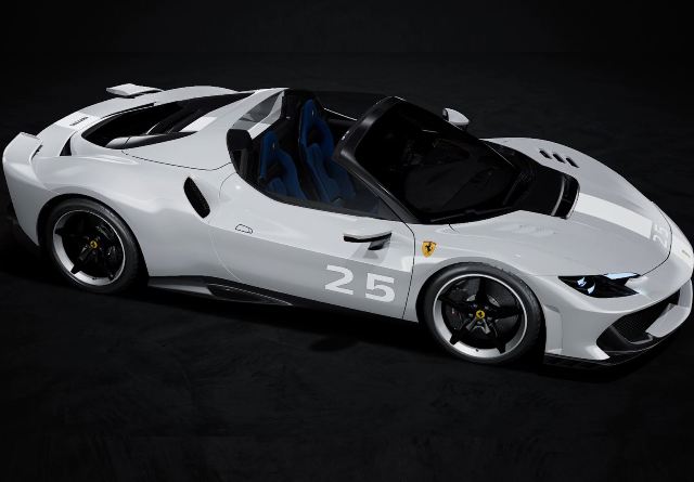 [ Pre-order ] BBRC324D BBR 1:43 Ferrari 296 Speciale A Grigio Squalo with Livery