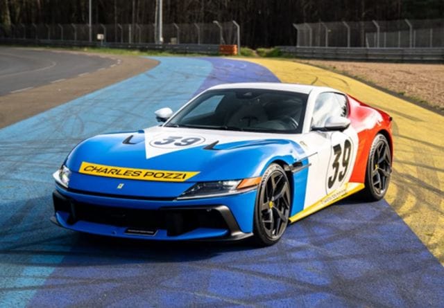 [ Pre-order ] P18248LM BBR 1:18 Ferrari 12Cilindri Coupe Tribute to Le Mans 1972 *Clear case included