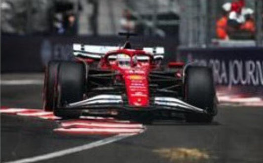 LSF1075 LookSmart 1:43 Ferrari SF-25 Monaco GP 2025 2nd Place C. Leclerc #16