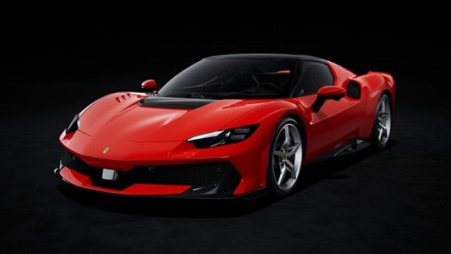 [ Pre-order ] LS564B LookSmart 1:43 Ferrari 296 Speciale Rosso Corsa with Roof Nero DS