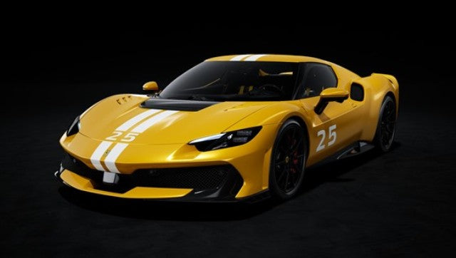 [ Pre-order ] LS564C LookSmart 1:43 Ferrari 296 Speciale Giallo Tristrato with Livery