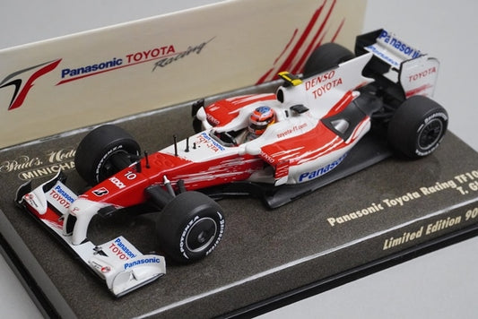 1:43 MINICHAMPS AM621312 Panasonic Toyota Racing TF109 #10 T.Glock model car