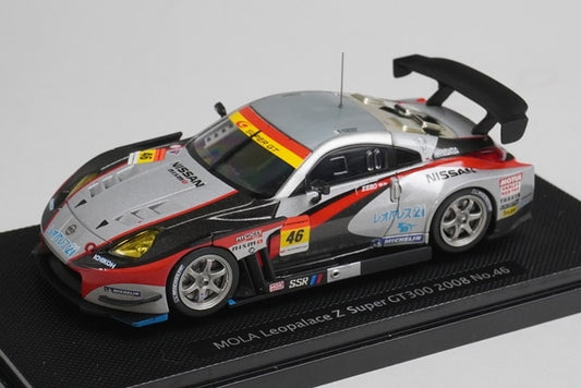 1:43 EBBRO 44117 Nissan Mora Leopalace Z Super GT300 2008 #46 model car